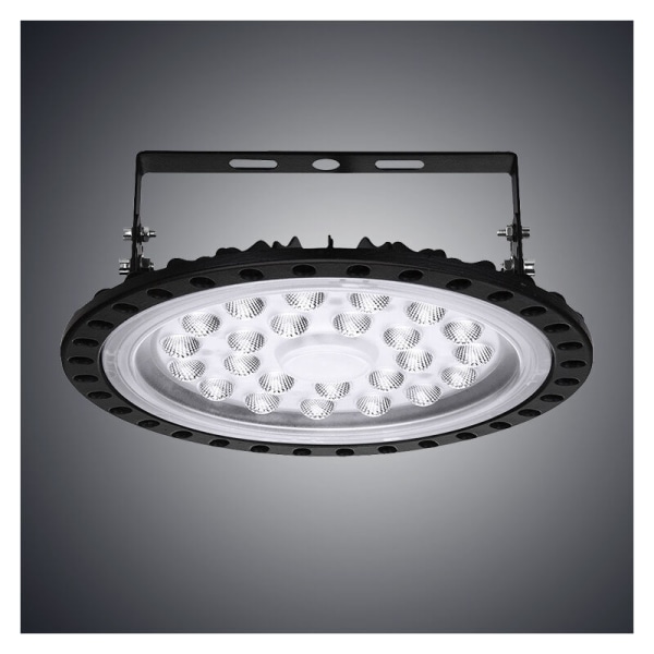 UFO LED Industrilampa 50W, 5000LM Höglagerlampa Verkstadsljus