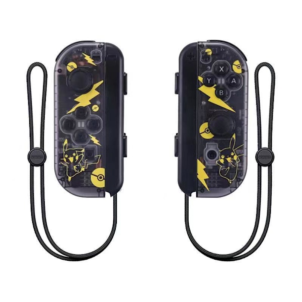 NS-switch venstre og høyre håndtak joycon håndtak switch bluetooth håndtak med fjernvekkelse og håndrem Electric yellow handle