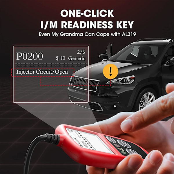 Obd2 Scanner Autolink Al319 Kodlæser-FA10-