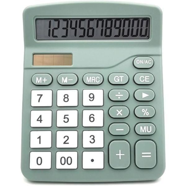 12-siffrig Solar Scientific Calculator Finansiell kontorsdator