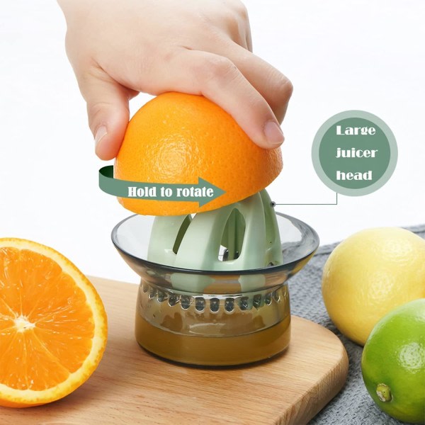 2-i-1 Manuell Juicer Citron Orange Citruspress 3,54x3,15 tum