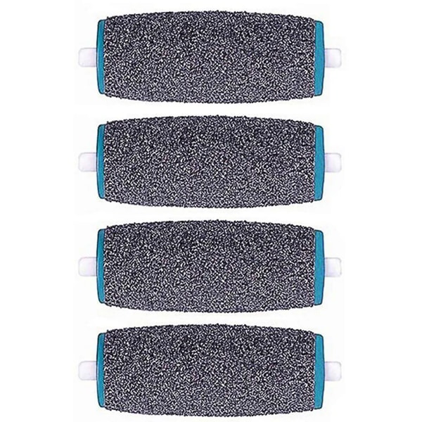 4-pack extra grova mineralersättningsrullar kompatibla med Scholl Velvet Smooth Callus Remover Refill Rollers med diamantpartiklar