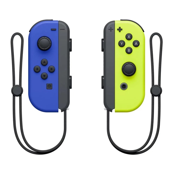 Trådløs håndkontroll Joy-Con (L/R) par for Nintendo Switch / OLED / Lit Blue Yellow