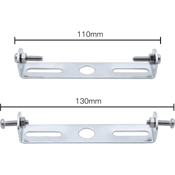 Loftslampe beslag Vedhængslampe fittings, 100 mm [4 stk]
