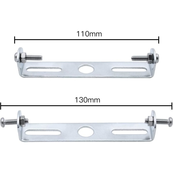 Takfeste for taklampe, 100 mm [4 stk]