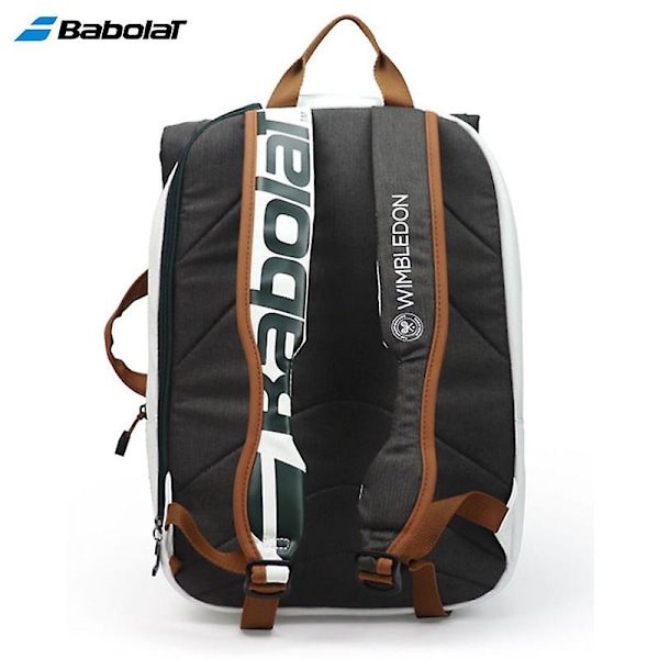 Babolat Tennisrygsæk Pure Wimbledon Joint Tennisracket Squash Badmintonrackettaske Stor Kapacitet Lakväske Type B