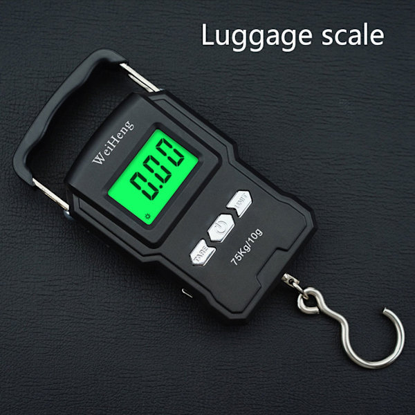 75 kg / 10 g elektroninen vaaka LCD-näytöllä