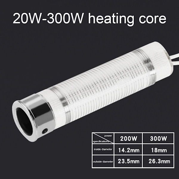 Varmekjerne Loddebolt Kjerner 100W 100W 100W 100W