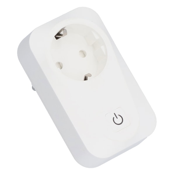WiFi Smart Socket ABS Smart Plug med Timer og Voltameter