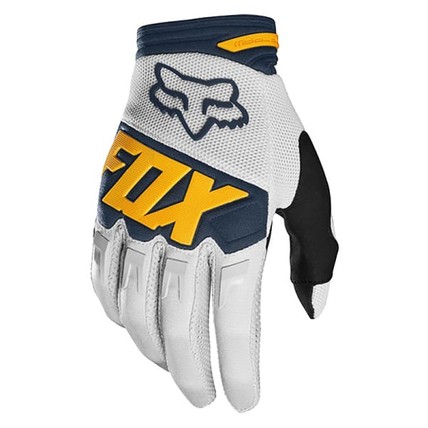 Smarte Handsker Motocross MX BMX Dirt Bike Racing Motorcykel Smar Gulvit L Gullig-Hvid L yellowish-white