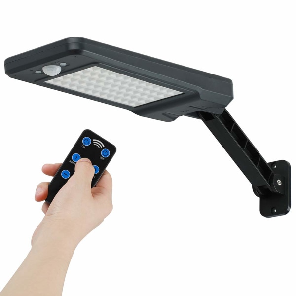 60 LED solcellslampor utomhus vattentäta IP65, fjärrkontroll Led