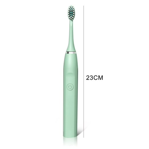Elektrisk tannbørste for voksne med 3 børstehoder med 5 moduser white