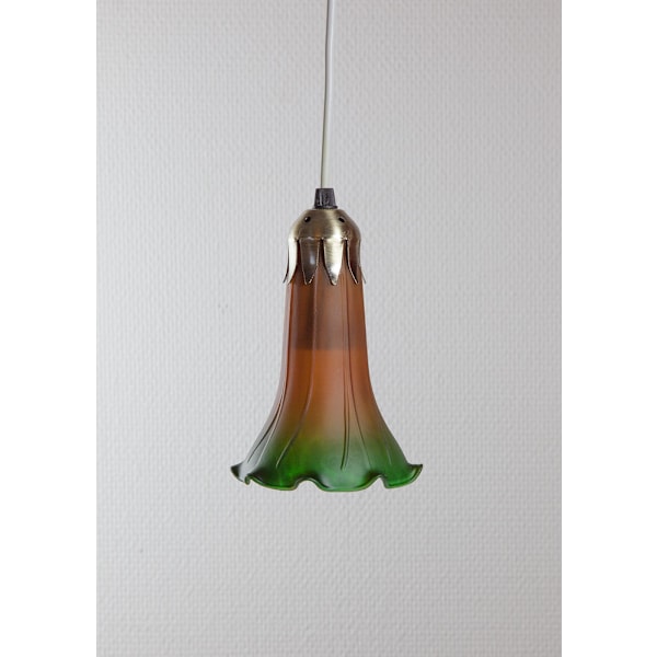 Vindue Lampe Lilja Grøn 2 stk