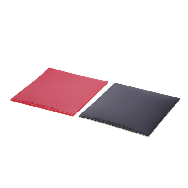 Invertert Gummisvamp for Bordtennisracket Pingispaddel Red+Black one size Red+Black Red+Black one size