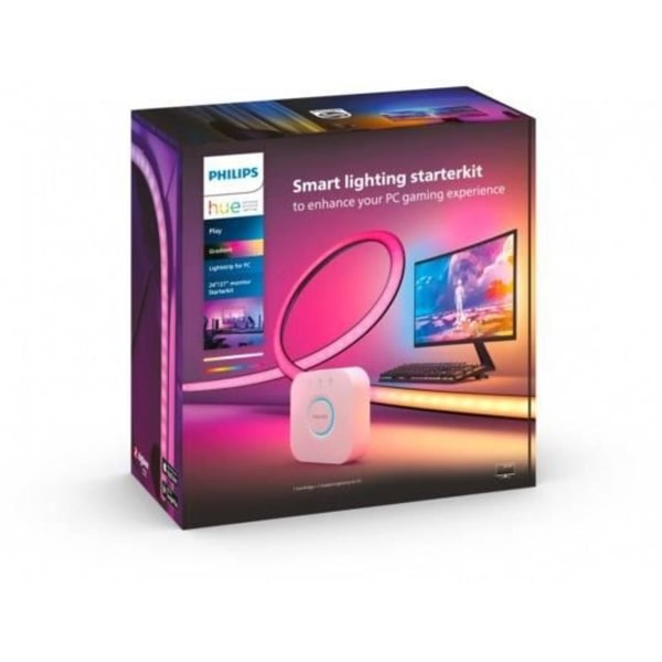 HUE Hue Smart Light, Lightstrip PC Kit 24-27+Bridge