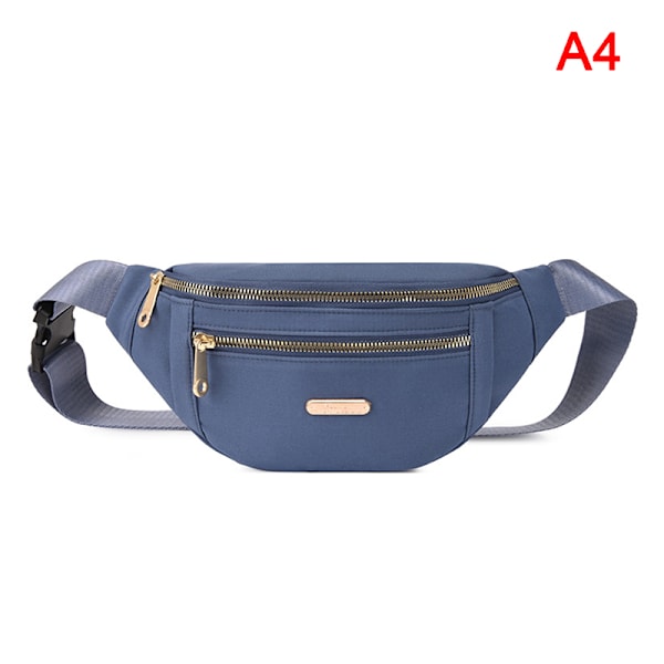 Sport midjeveske for kvinner, crossbody lommebok, belte reisetelefonveske - høy kvalitet Blue