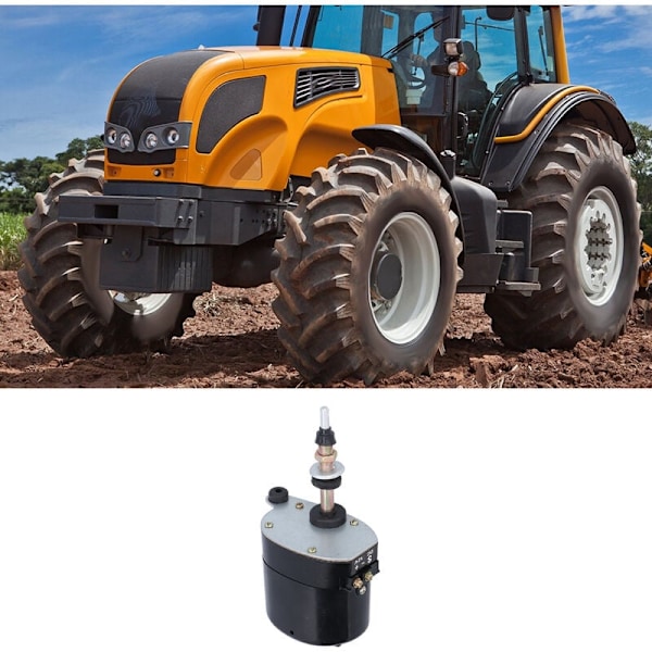 DC12V Metall Vindrutetorkarmotor, 105° Torkfält, Universell Traktortillbehör