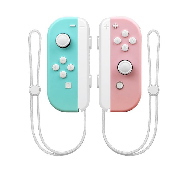 Nintendo Switch-controller kompatibel med Nintendo Switch/LITE/OLED, vibrations-/joystickstöd for oppvågning/skærmbillede/bevægelseskontrol/sport, ingen NFC