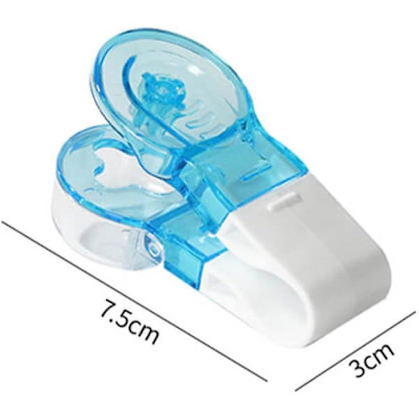 Bærbar pillefjerner, tabletter pille blisterpakning åbner hjælpeværktøj til ældre, handicappede, pille dispenser 3Pcs