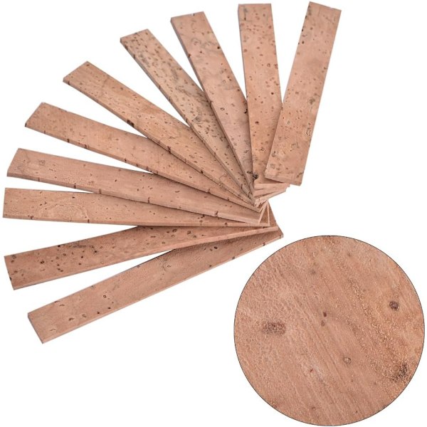 10 stk. Klarinetled Corks, Klarinet Kork Instrument Reparation