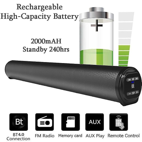 Langaton Bluetooth-soundbar-kaiutin