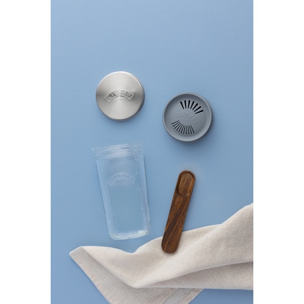 Kefir-sett / 4 Kilner® transparent