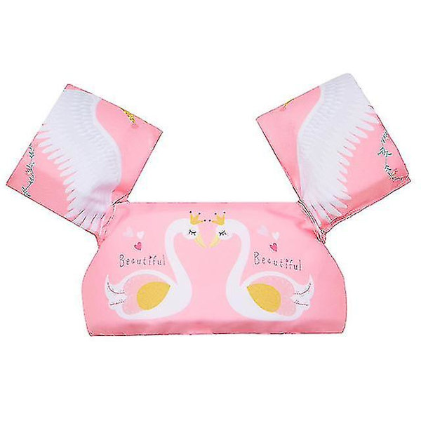 Barn Pool Float Tecknad Simning Flytdräkt Baddräkt Foam Simarmband Swan