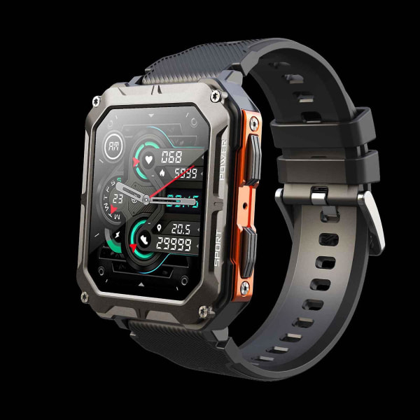 Ny C20pro Bluetooth-samtal Smart Watch Outdoor Tre Proof Sports