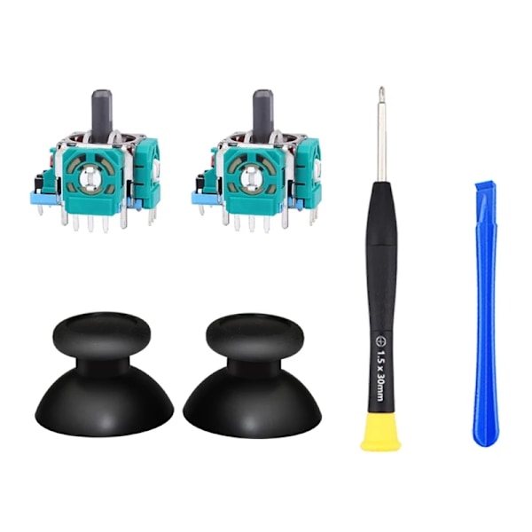 10st/5/1st 3D analog sensormodul ersättningskontroller Joystick Axis Analoga tumpinnar Reparationstillbehör för PS5 Set A