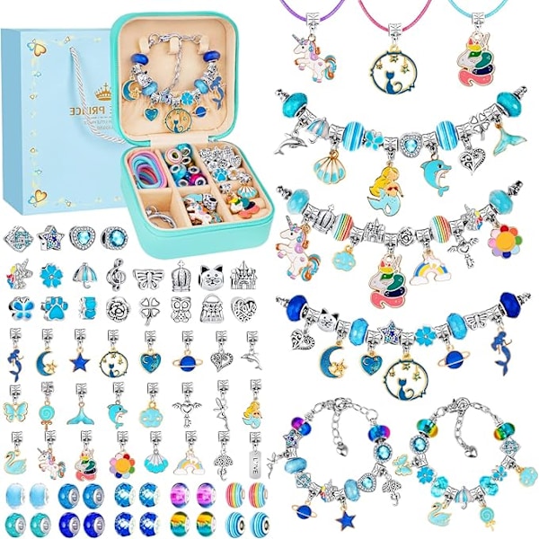 Present Tjej 5-13 år Barn Leksak Smycken Barn Tjej DIY Cha