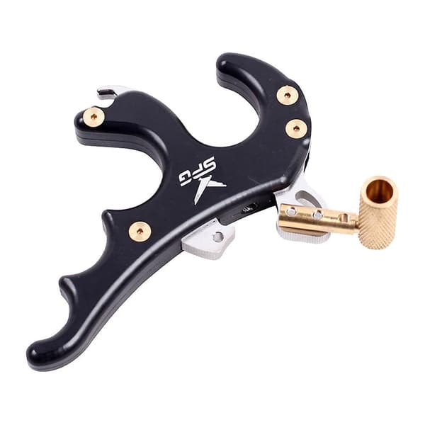 Ar Tilbehør Compound Bow Release Aid Bue Metal Releaser Bueskydning Release Device-FA2-