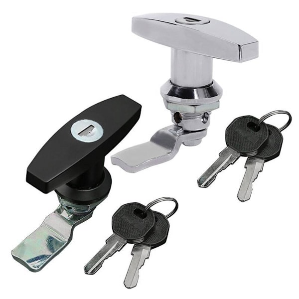 Lastbil T-handtag Lås Släpvagnsspärr KROM-XF5- Chrome