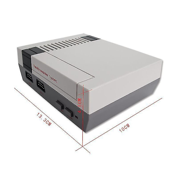 Retro Spillekonsol, Klassisk Mini Retro Spillekonsol med Indbyggede 620 TV-Spil, Dobbelt Kontroller Gam