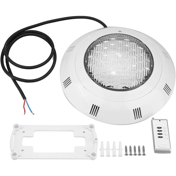 Uima-allasvalo, 12V 24 LED RGB Monivärinen