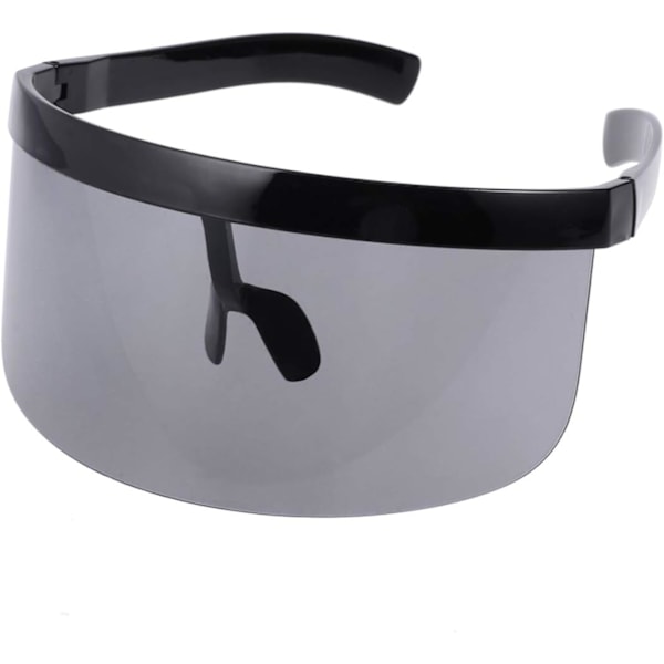 Ylisuuret Futuristiset Suojavarjolasit Tasainen Peili Unisex