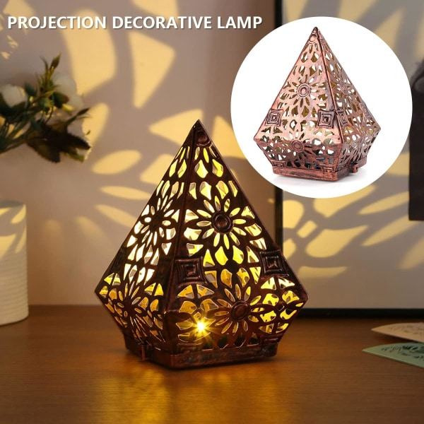 Polar Star Stor Golvlampa LED Färgglada Diamantljus Bohemisk