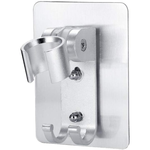1 x justerbar självhäftande duschhuvudshållare för handdusch