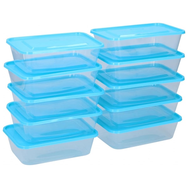 Matlådor i Plast - 10-pack