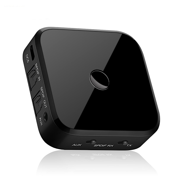 Trådløs HIFI-mottaker/sender, Bluetooth 5.0 svart black