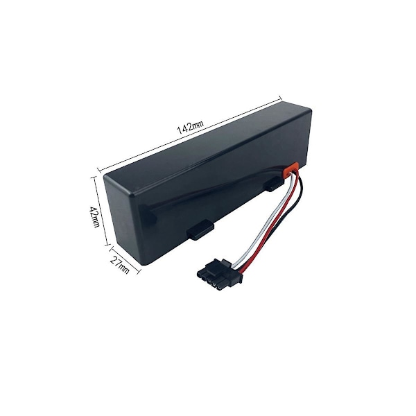 Reservebatteri for Stytj02ym robotstøvsuger deler 2800mah Li-ion batteri for Mvvc01- [DB] Black