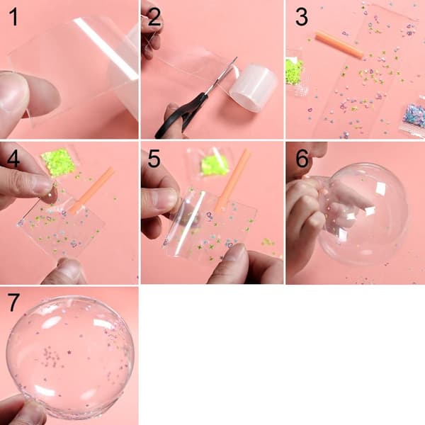 Nano-tejp bubbelkit DIY bubbelballonger SET A