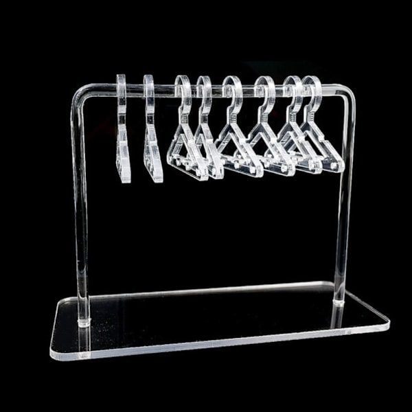 Øreringe Stativ Organizer Smykker Display Holder ROSE RED Rose red