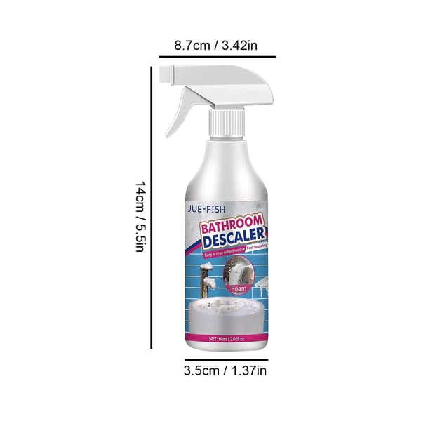 Badeværelsesrens Badeværelse Glasafkalker Til Fliser Vandhanefjerner Badekarrens Blue-FA14- Blue 60ml