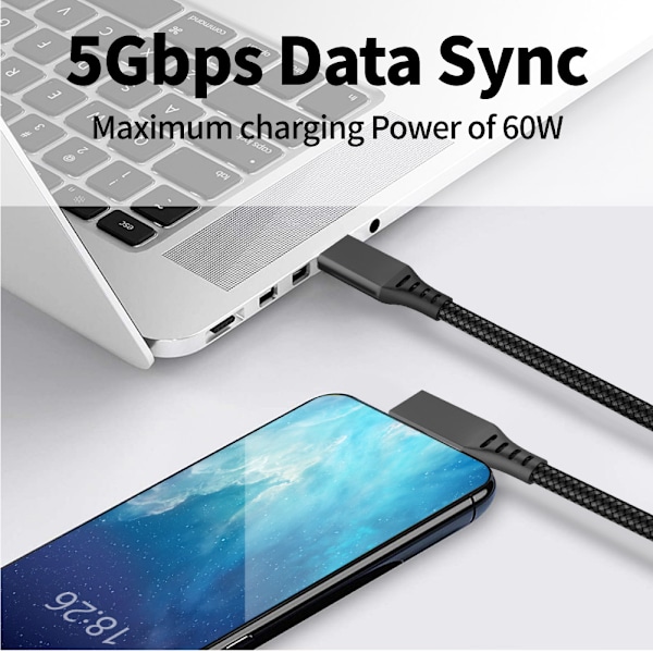 INF Link-kabel USB-C for Oculus Quest 2 Svart 5 meter