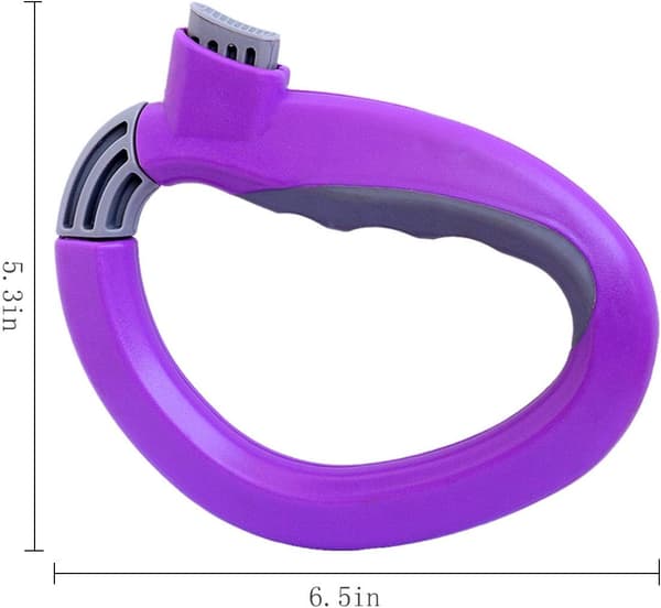 2 stk Matposebærere Plastpose Bærehåndtak Shoppingposeholder (Tilfeldig Farge)-FA7-