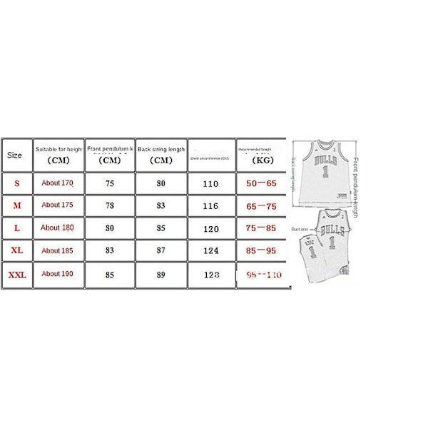 Ny säsong Phoenix Suns Devin Booker Baskettröja #1 XL