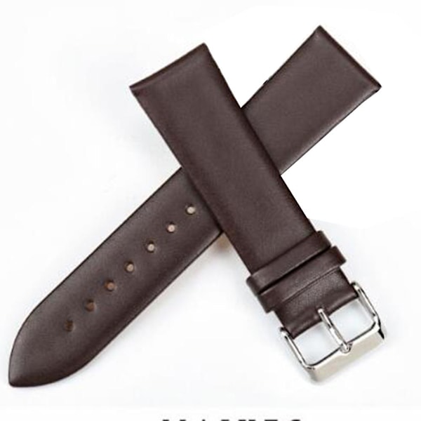 Stilrent Bekvämt Smooth Klockarmband Lila Lila 22mm