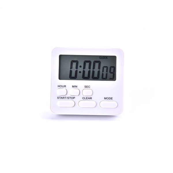 Digital Display Kogeur, Køkken Timer White