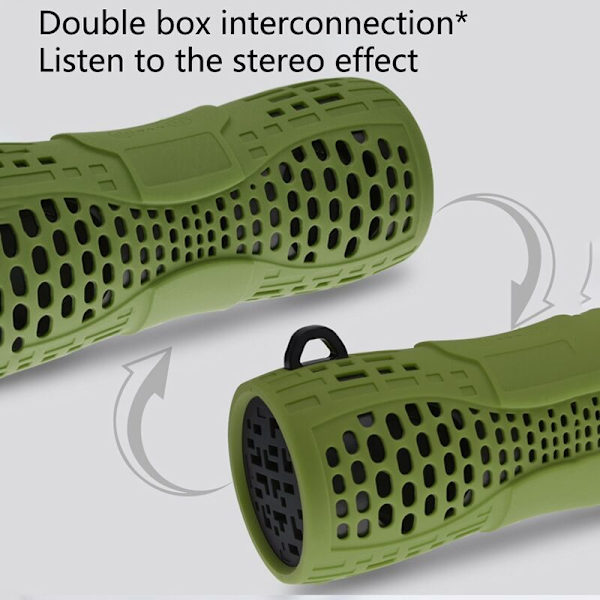 Stor Bluetooth-högtalare Vattentät Bärbar Kolumn Super Bass Stereo Subwoofer Dator PC Ljudbox