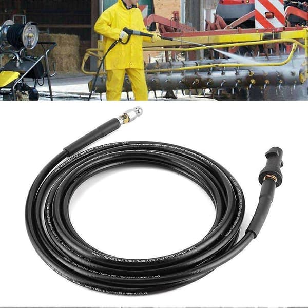 Högtryckstvätt Avlopp Bilrengöring Vattenslang Rör Passar Karcher K-serien 6m/19.69ft-FA-